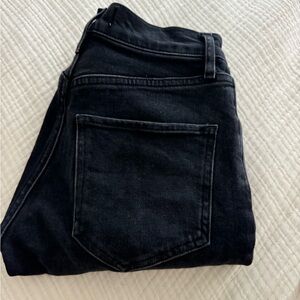 Agolde Riley high rise straight crop in panoramic, size 23